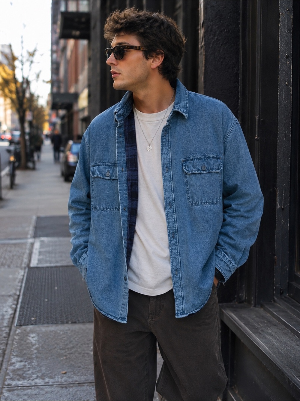 Vintage Arrow USA 1851 Men’s Fleece Lined Denim Shirt Jacket XL